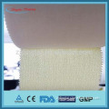 Cotton or artificial cotton rayon rigid strapping tape
